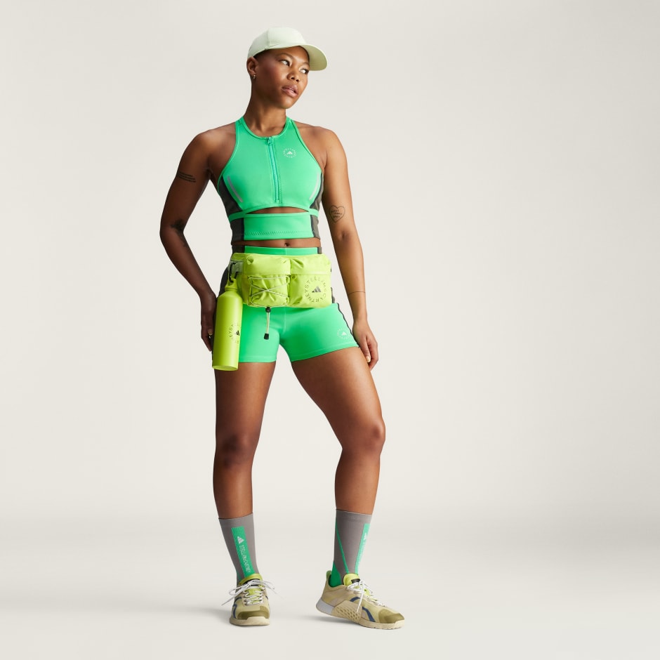 adidas by Stella McCartney High Neck Crop Top