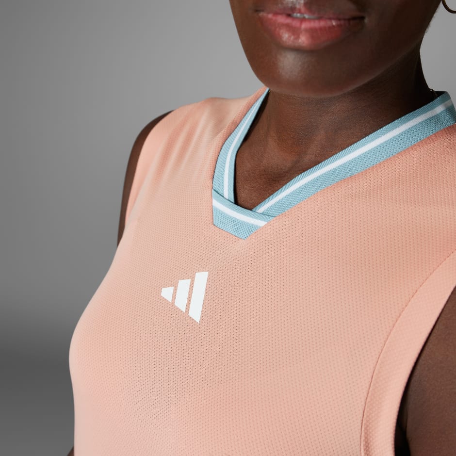 Tiro Cut 3-Stripes Soft Mesh Long Dress