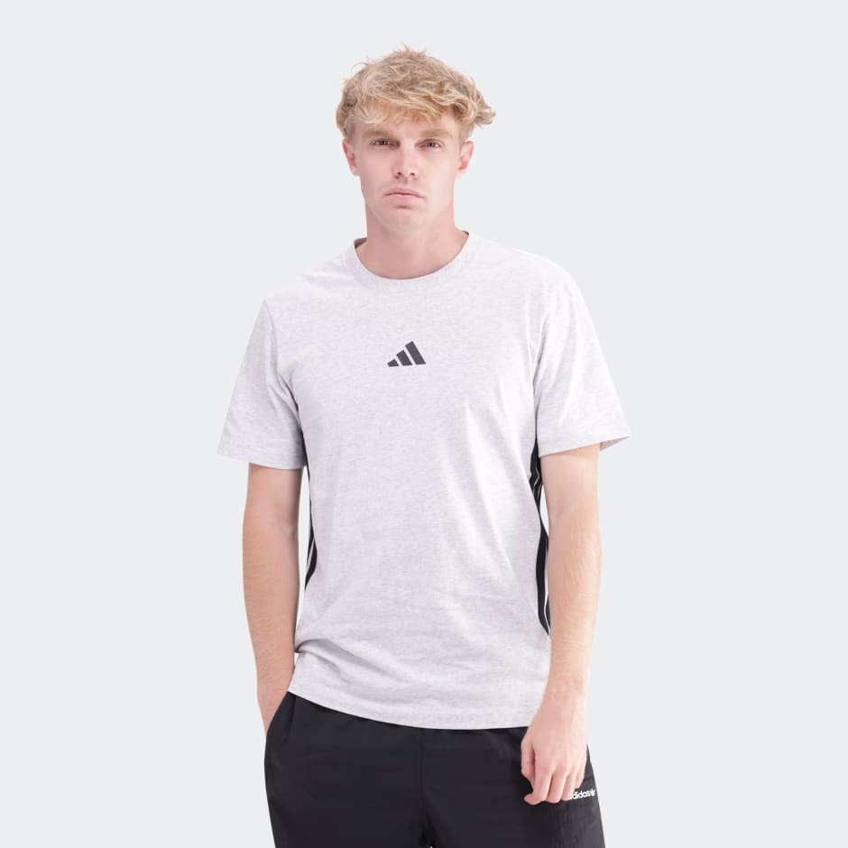 Essentials 3-Stripes Single Jersey T-Shirt