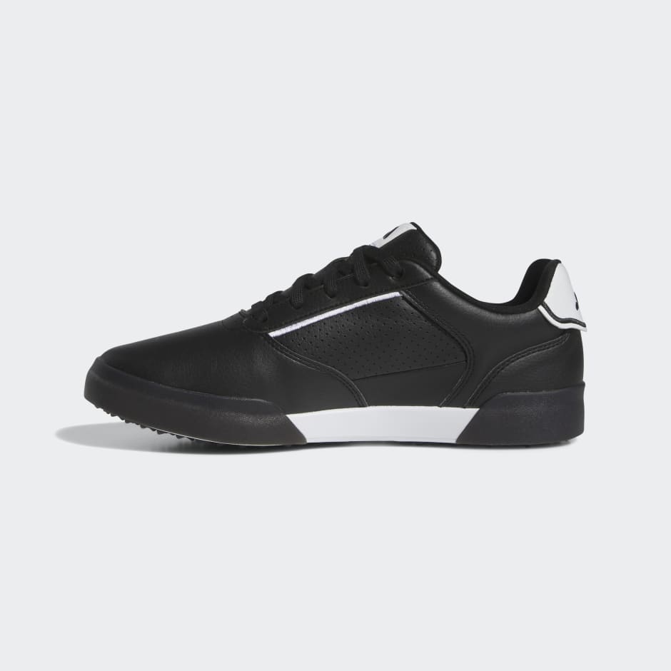 Shoes - Retrocross Spikeless Golf Shoes - Black | adidas South Africa