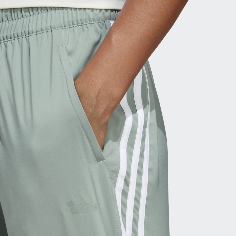 Women's Clothing - TRAINICONS Woven Pants - Green adidas Saudi Arabia