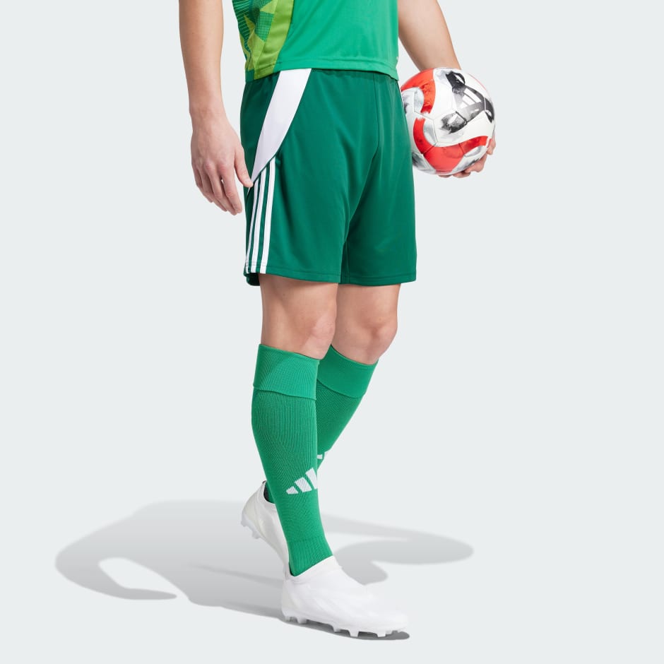 adidas Youth Tiro 23 Short (Team Solar Green/White) - Soccer Wearhouse
