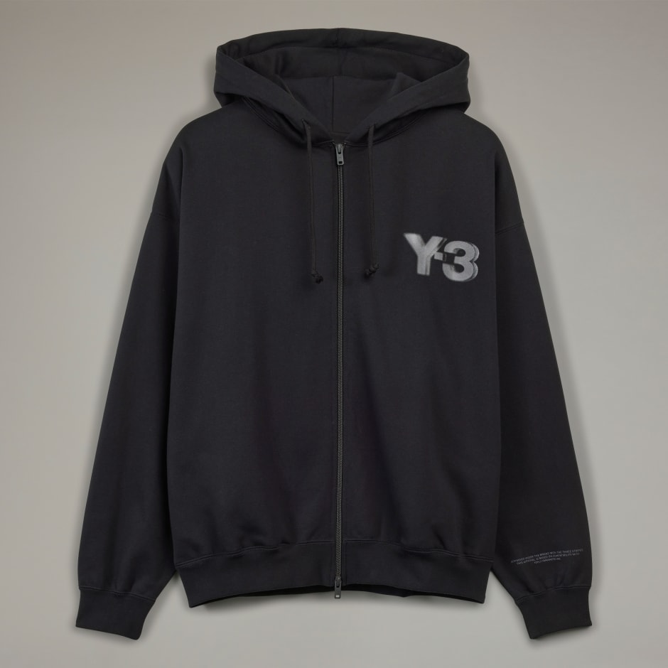 Y-3 Logo Zip Hoodie