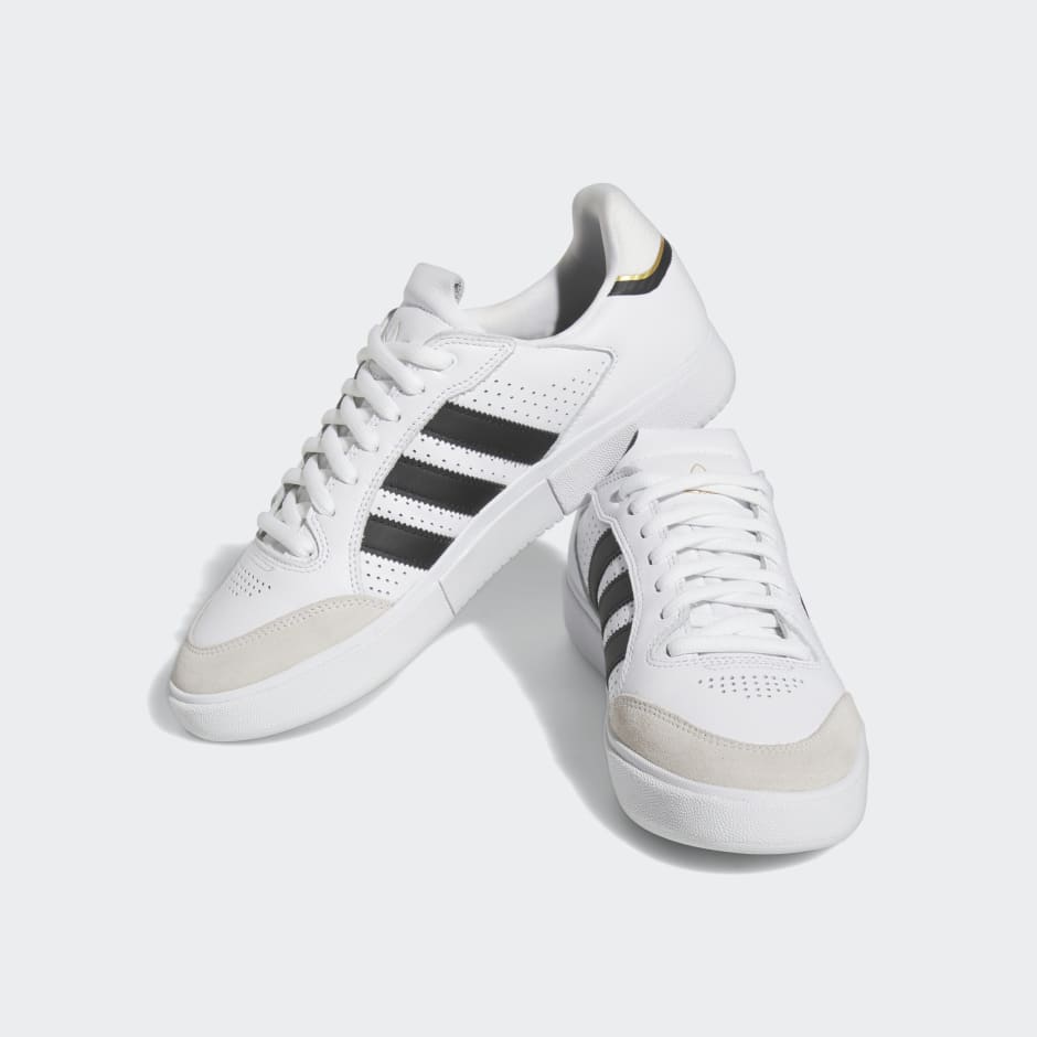 adidas Tyshawn Shoes - White, Men's Lifestyle