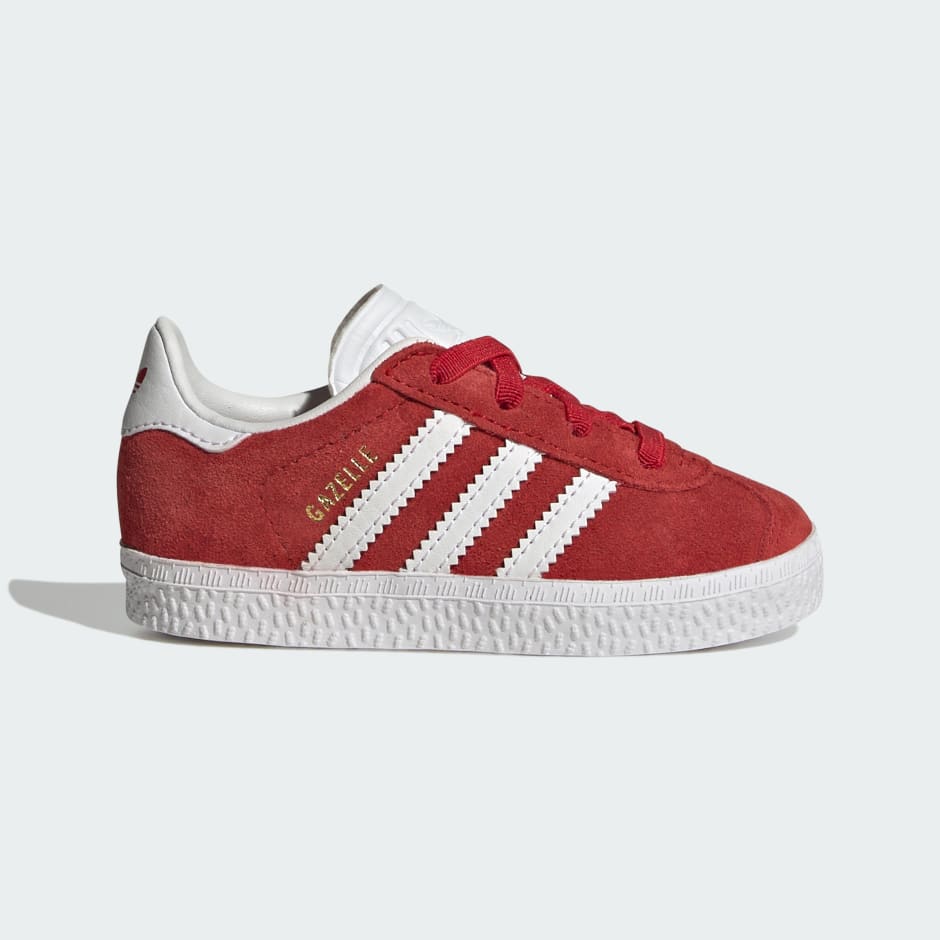 Kids Shoes Gazelle Comfort Closure Elastic Laces Shoes Kids Red adidas Saudi Arabia