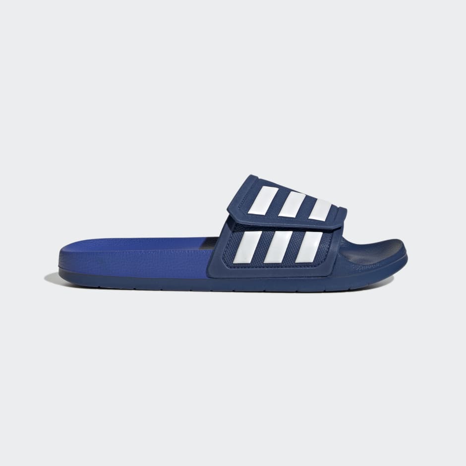 Adidas navy store blue slides