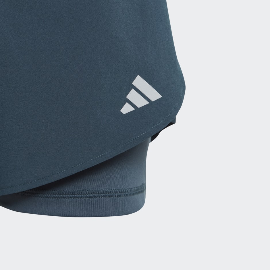 Clothing - Two-In-One AEROREADY Woven Shorts - Turquoise | adidas South ...