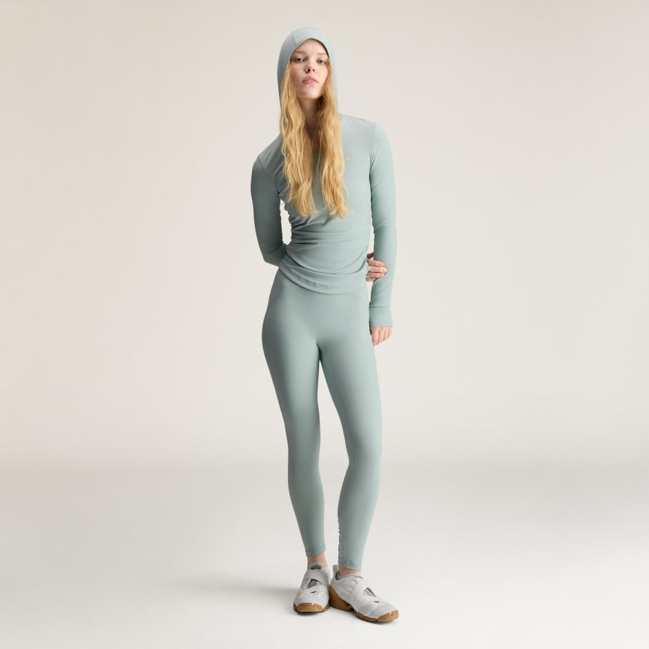 Nabrana majica dugih rukava adidas by Stella McCartney Studio