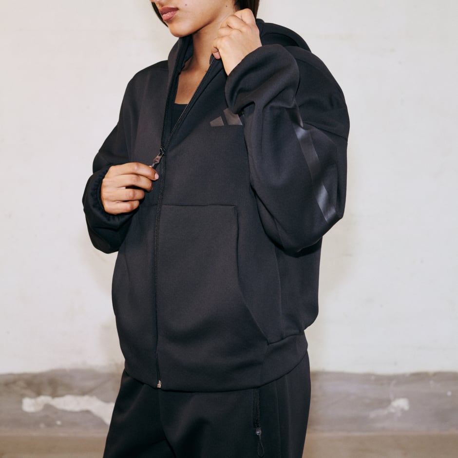 Majica s kapuljačom adidas Z.N.E. Full-Zip