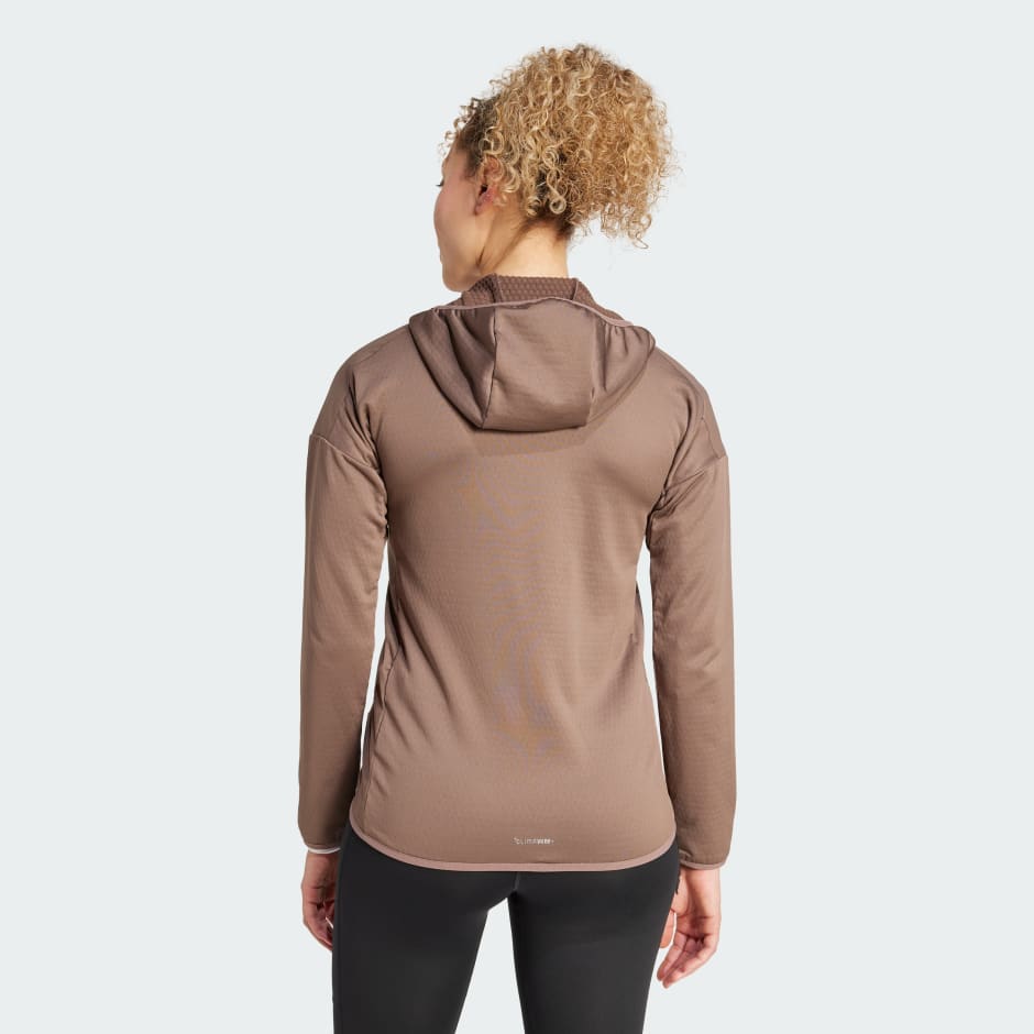 جاكيت Terrex Xperior Climawarm+ Wind Light Fleece مع قبعة