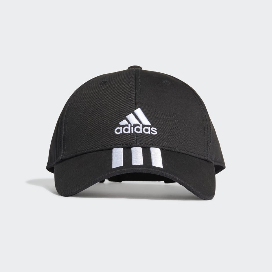 כובע בייסבול מאריג אלכסוני עם 3 פסים image number null