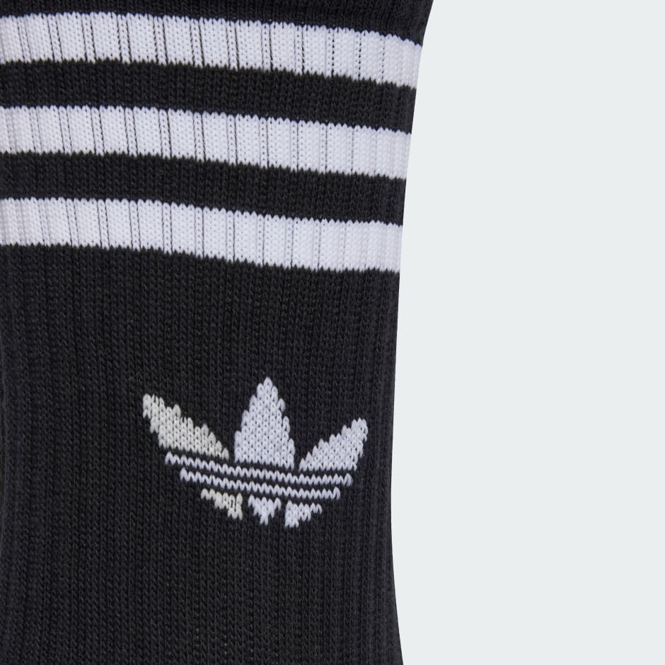 Čarape 3-Stripes Crew, 6 pari