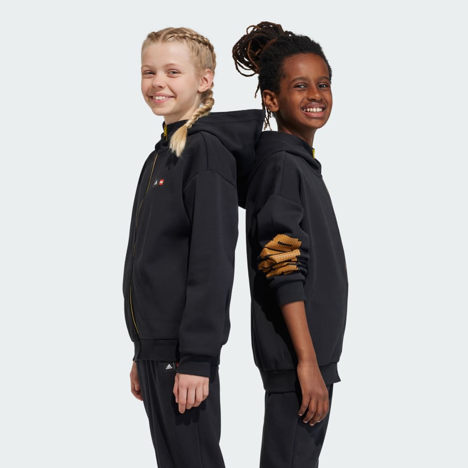 ligegyldighed Eller enten utilsigtet hændelse adidas adidas x Classic LEGO® Full-Zip Hoodie - Black | adidas KE