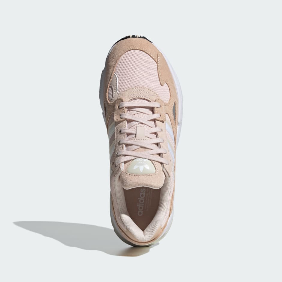 Adidas falcon beige store et rose