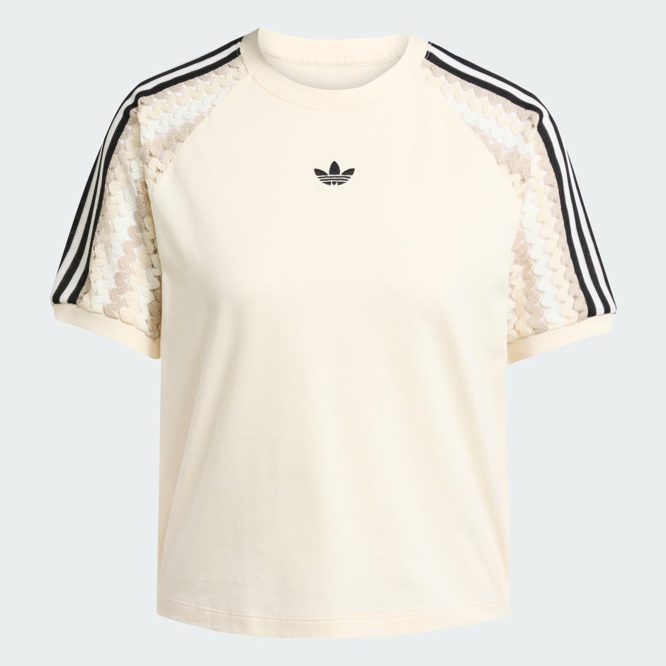 adidas Originals Summer Glow Cali Tee - White | adidas Hong Kong
