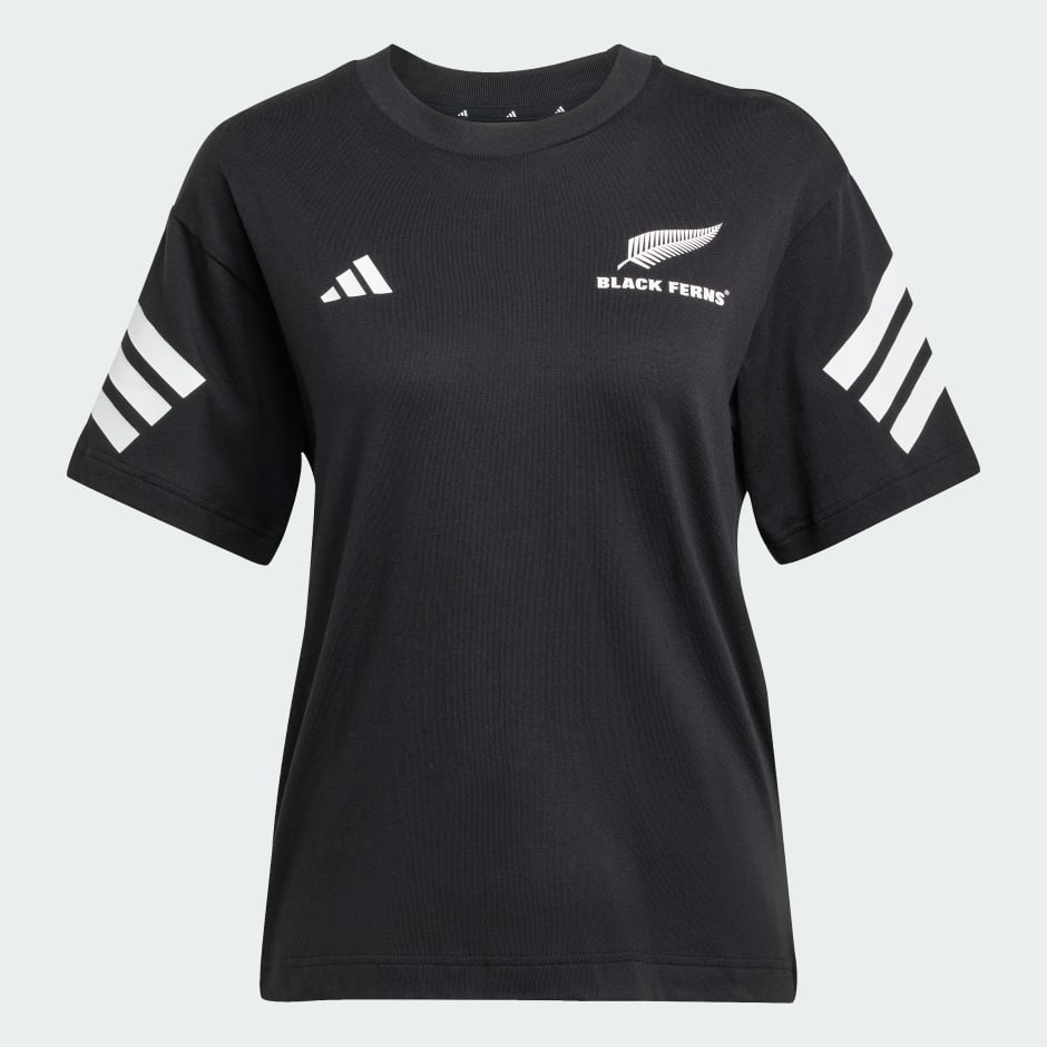 Tricou Black Ferns cu 3 dungi