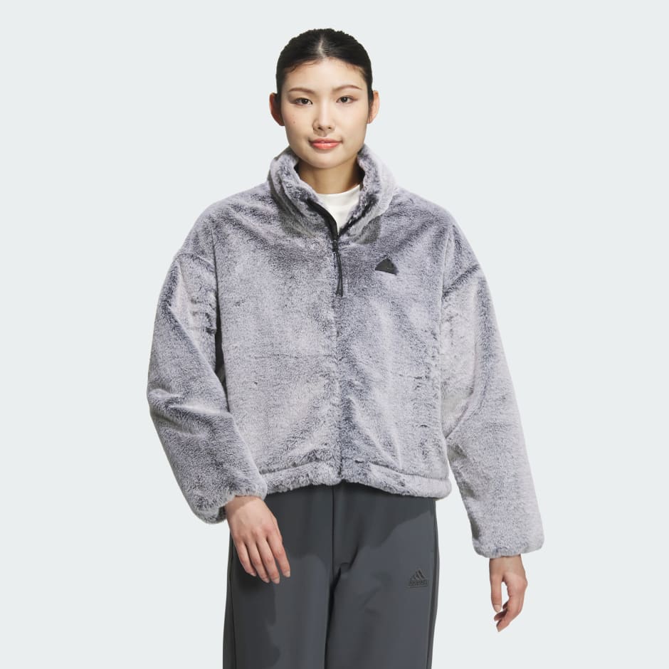 Adidas Dance Warm Fur Jacket