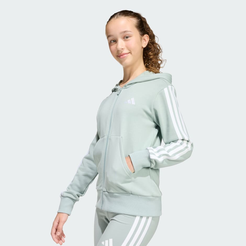 MAJICA S KAPULJAČOM I S PATENTNIM ZATVARAČEM CIJELOM DULJINOM ESSENTIALS