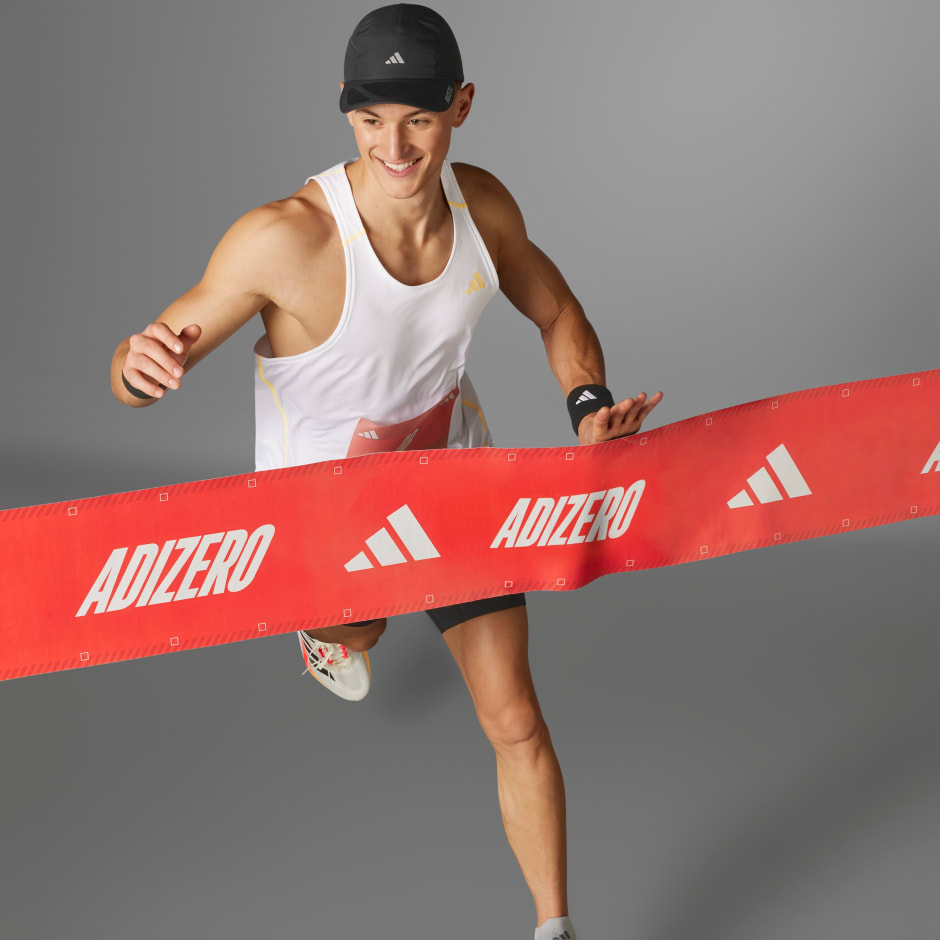 adidas Adizero Running Singlet - White | adidas GH