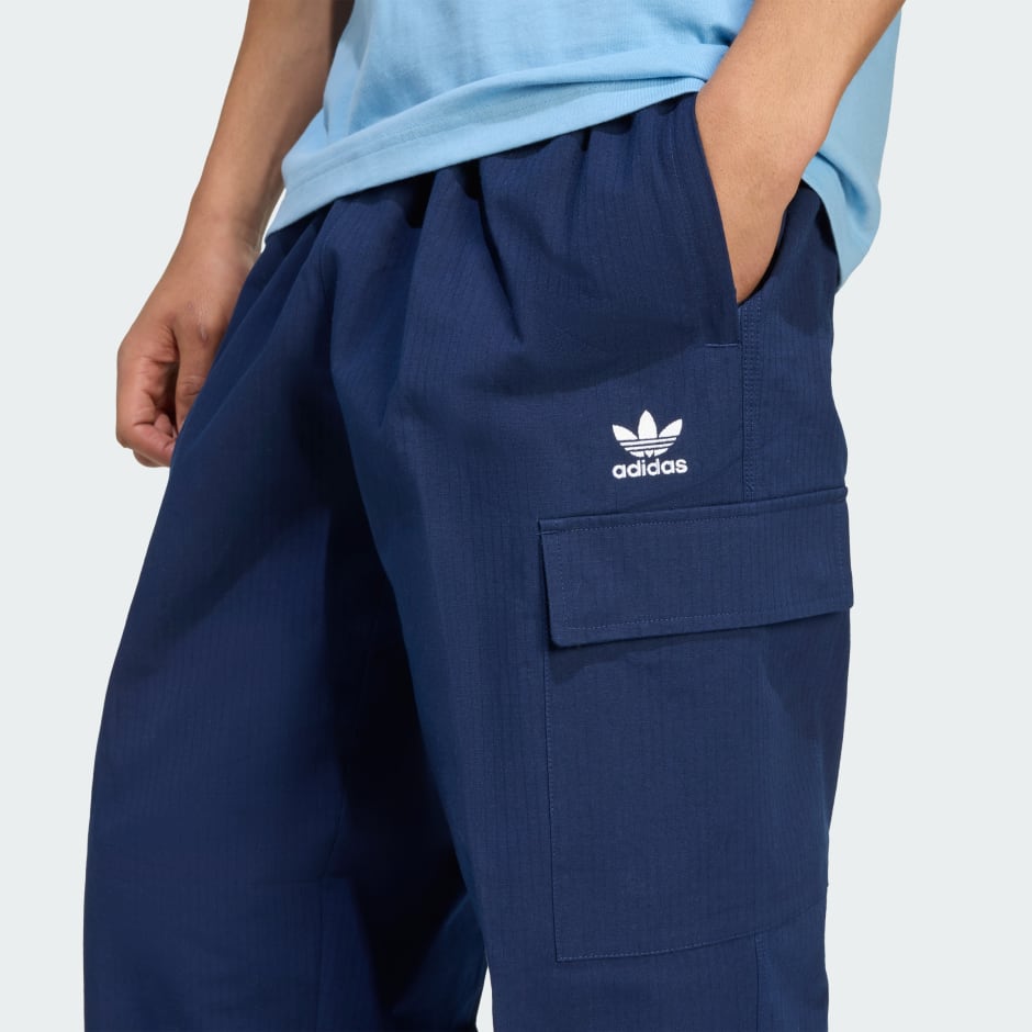 Pantaloni Trefoil Essentials din material țesut