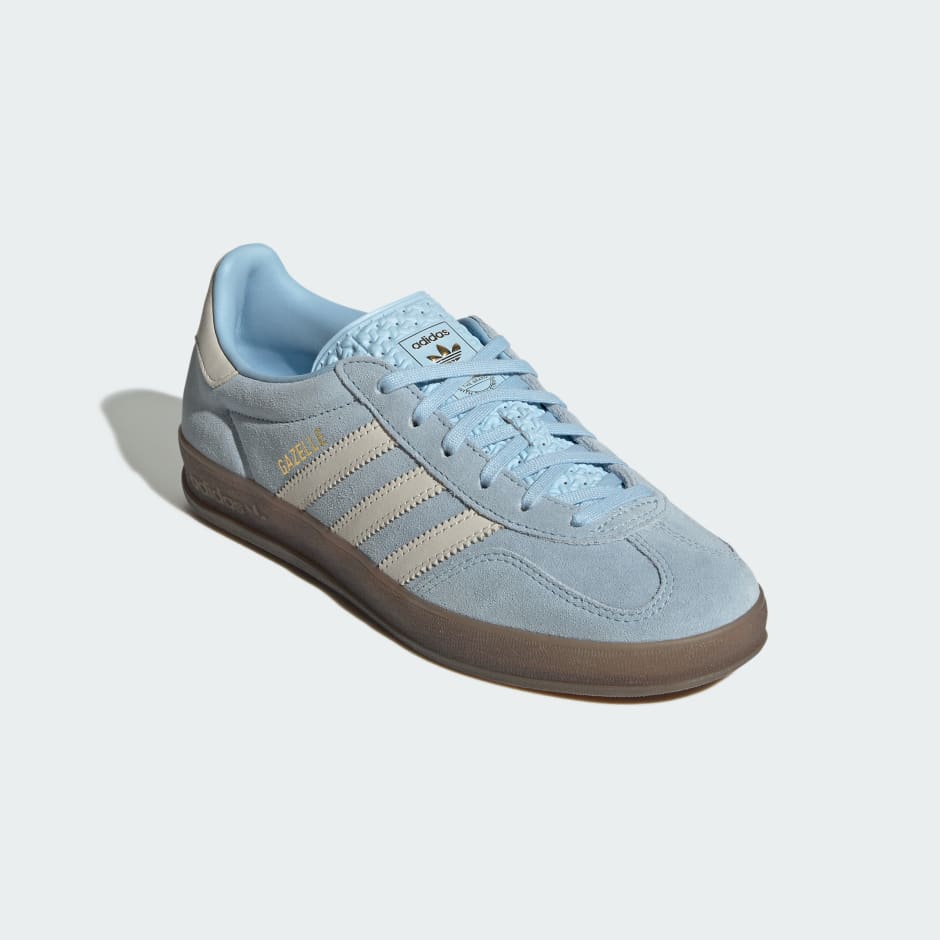 Gazelle Indoor Shoes - Blue | adidas Hong Kong