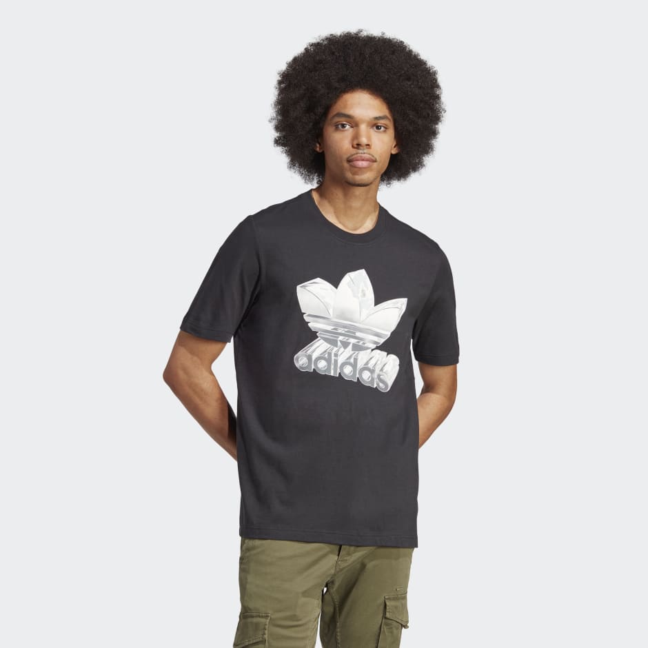 Clothing - adidas Rekive Graphic Tee - Black | adidas South Africa