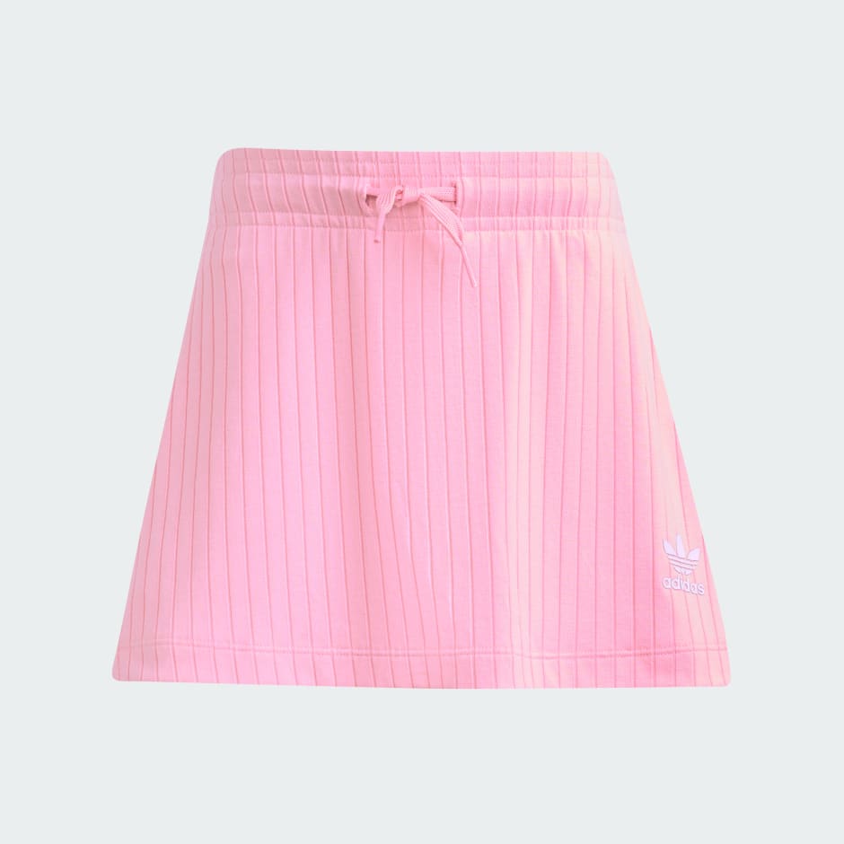 REGULAR RIB SKORT T-SHIRT SET