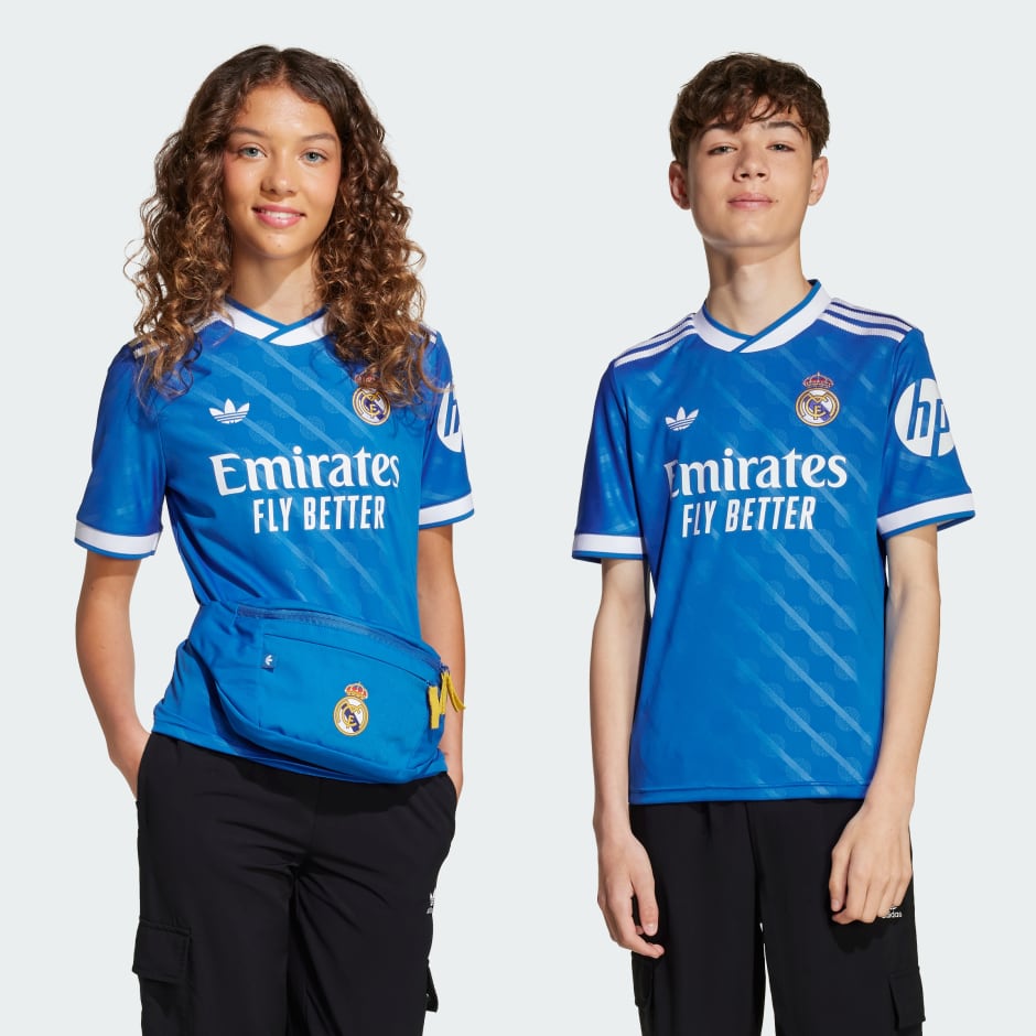adidas Real Madrid ユニフォーム　3rd adidas Originals Real Madrid Third Shirt - Charcoal - Mens