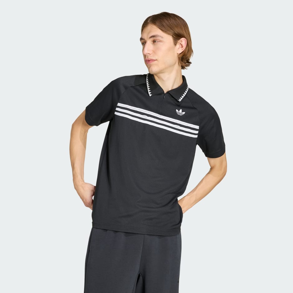 TRICOU POLO CHEST STRIPES SLIM