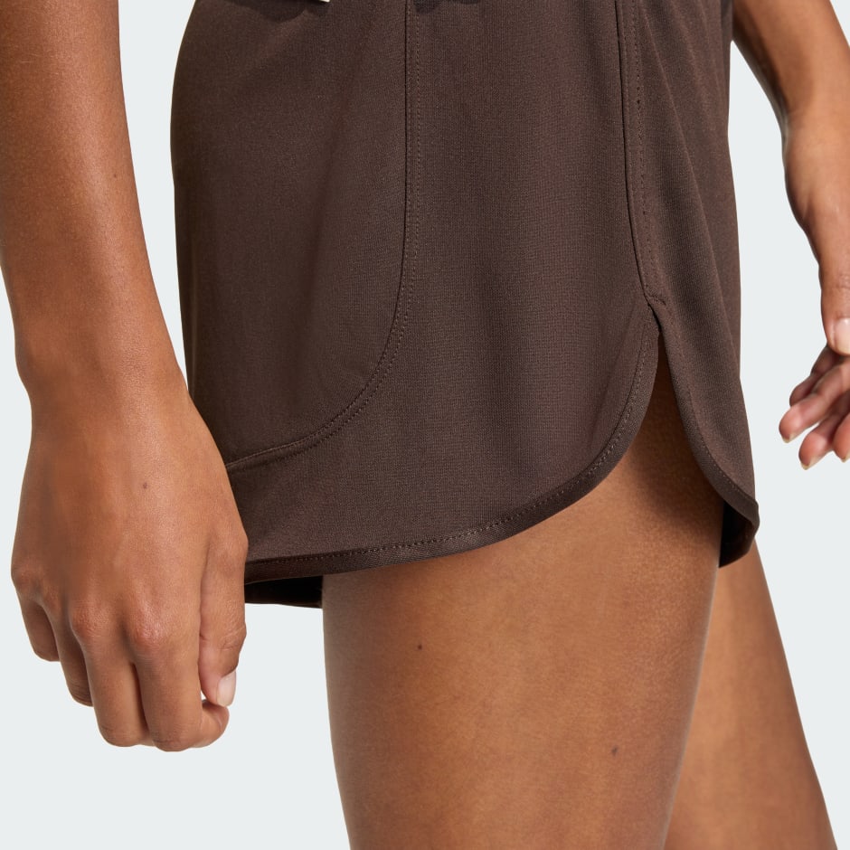 Pantaloni scurți tricotați, cu talie &icirc;naltă, Pacer Essentials