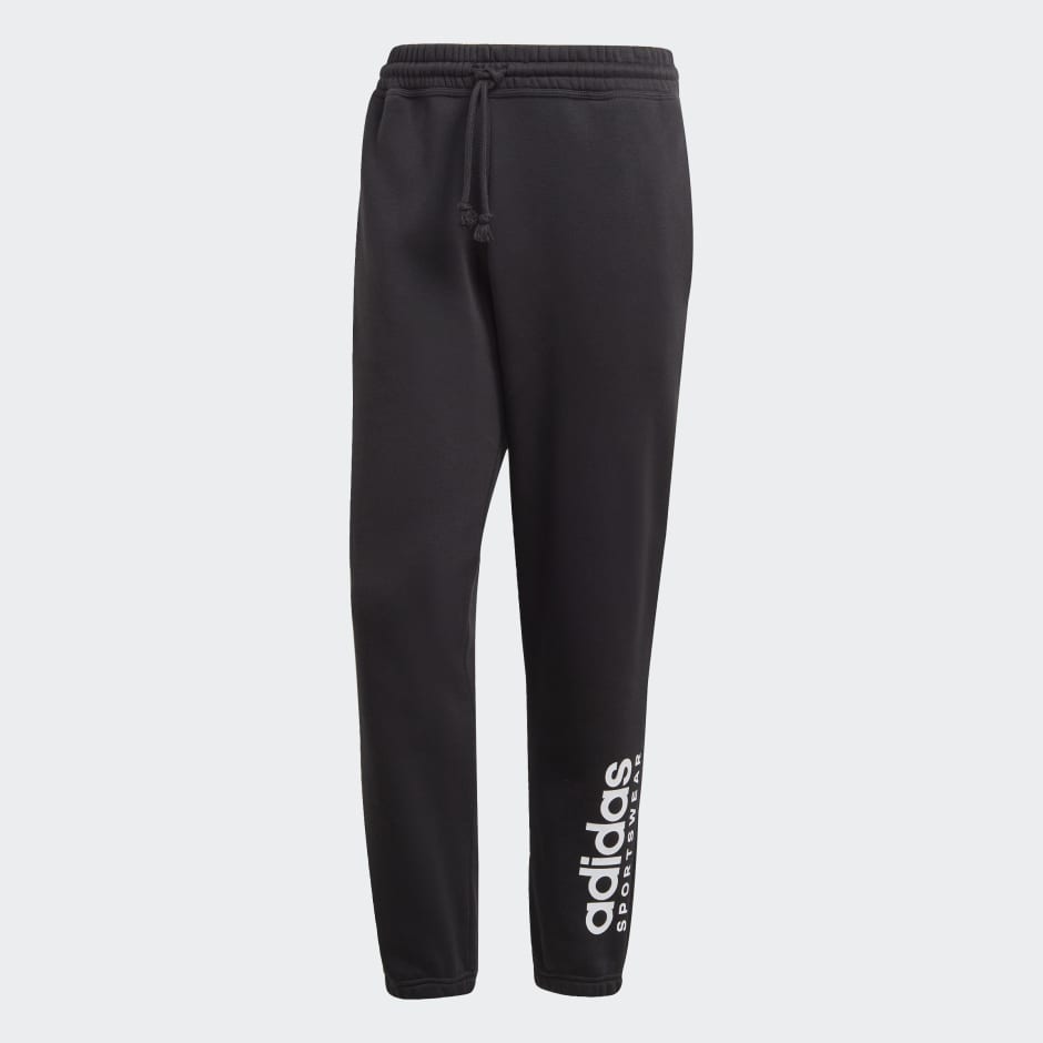 adidas All SZN Fleece Graphic Pants - Black | adidas ZA