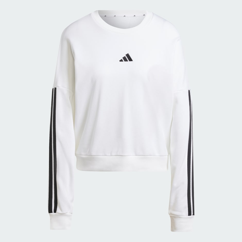 Essentials 3-Stripes French Terry Sweatshirt