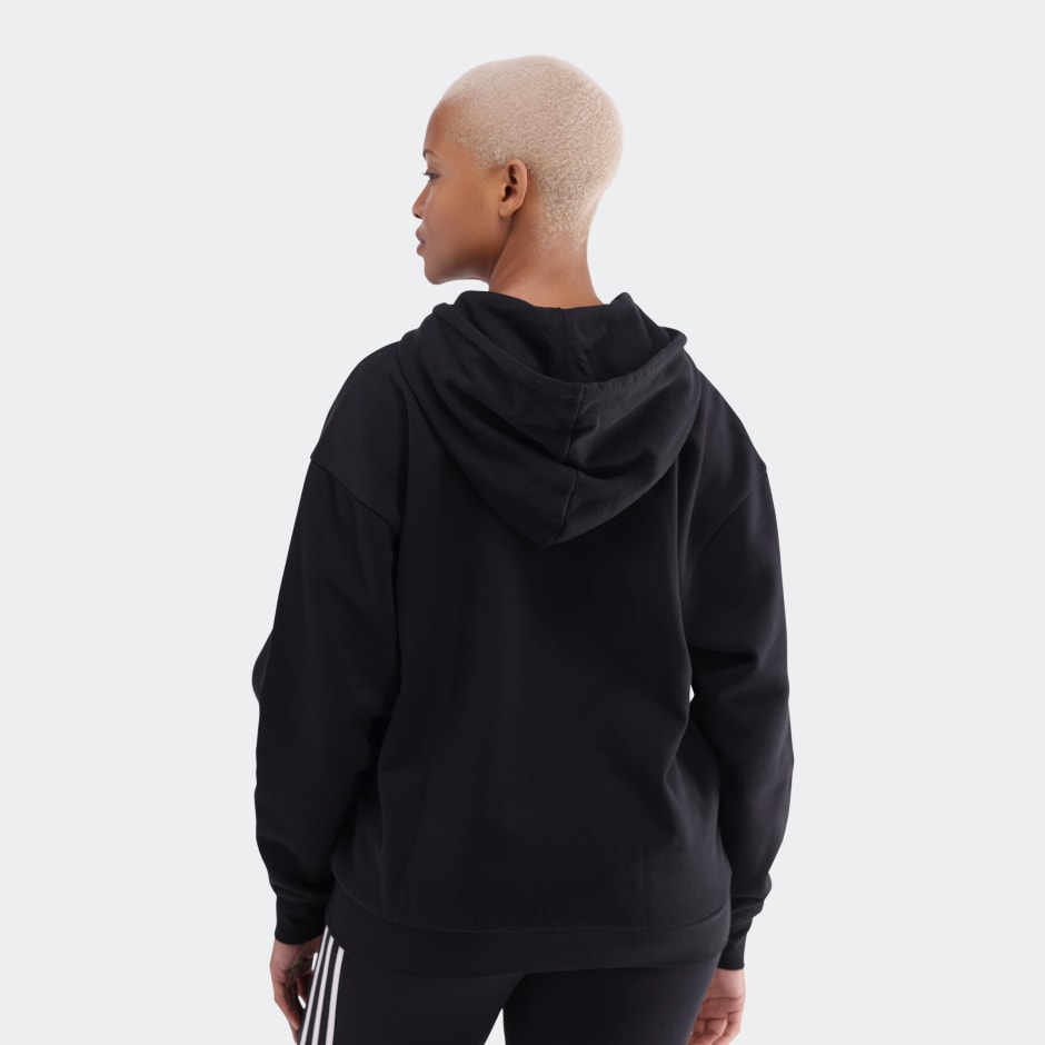 Adidas sport luxe fleece hoodie online