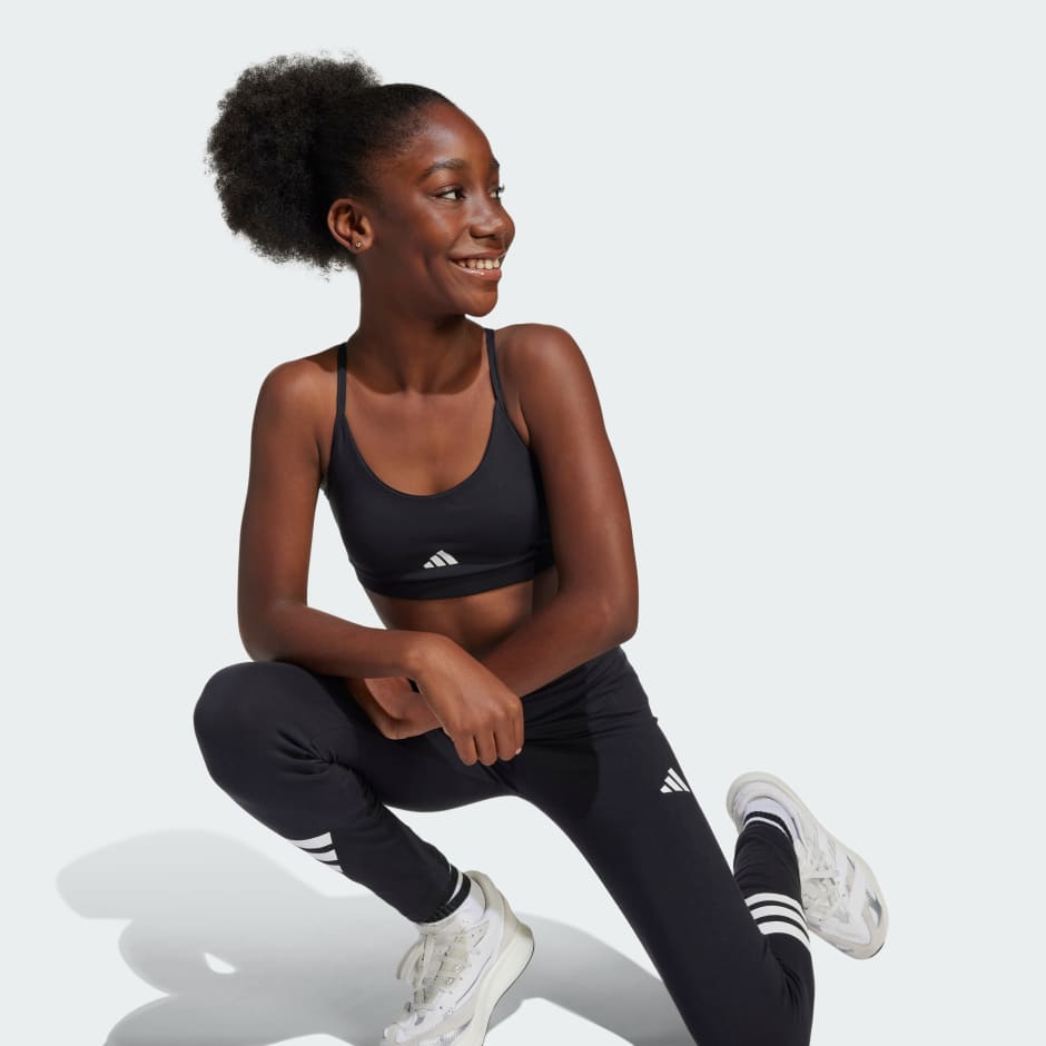 Sutien de Antrenament Essentials cu Suport Mediu pentru Juniori