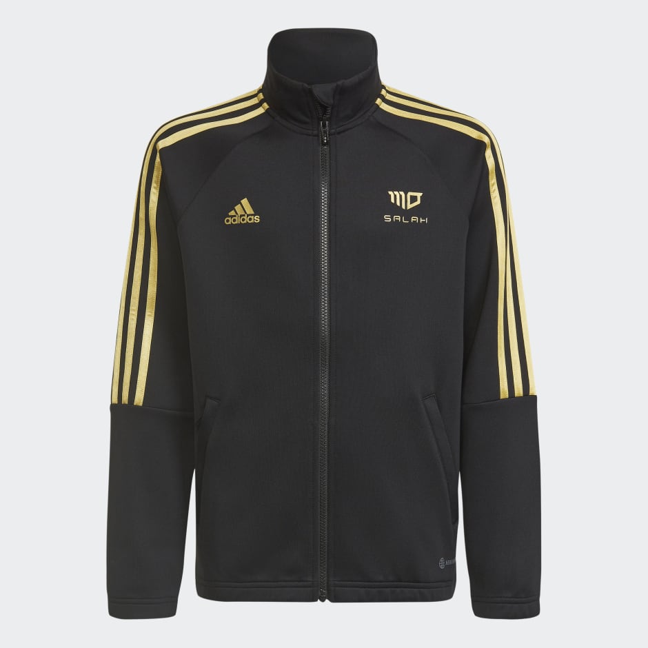 Unir Modales Año nuevo adidas Mo Salah 3-Stripes Track Jacket - Black | adidas OM