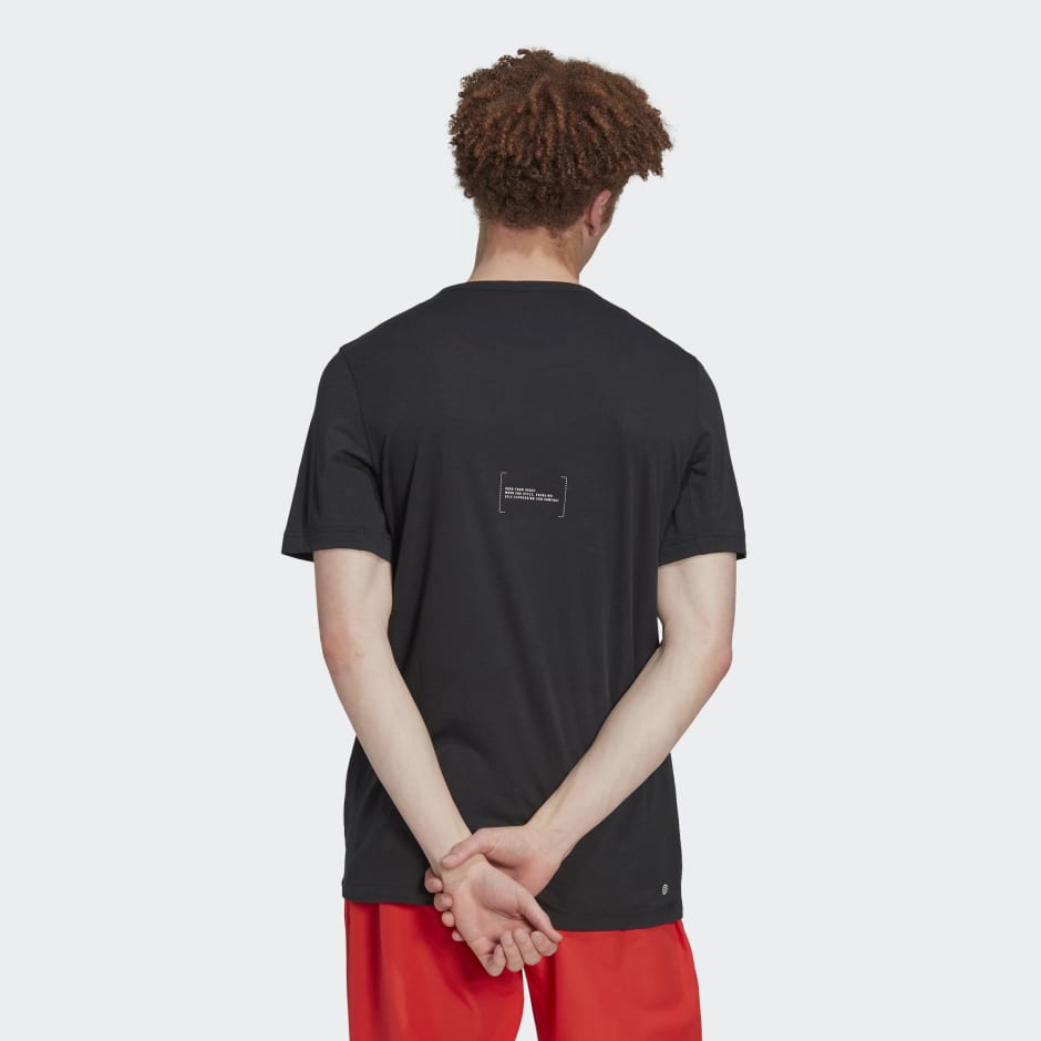 Clothing - Tee - Black | adidas South Africa