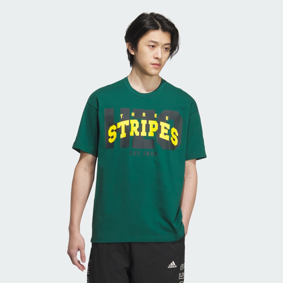 Adidas Collegiate Pack Loose Fit Single Jersey Short Sleeve Tee