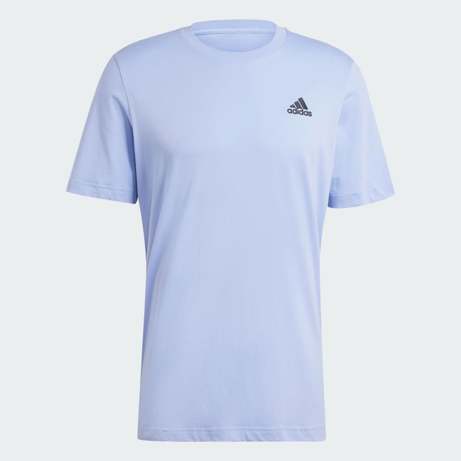 Essentials Single Jersey Embroidered Small Logo Tee