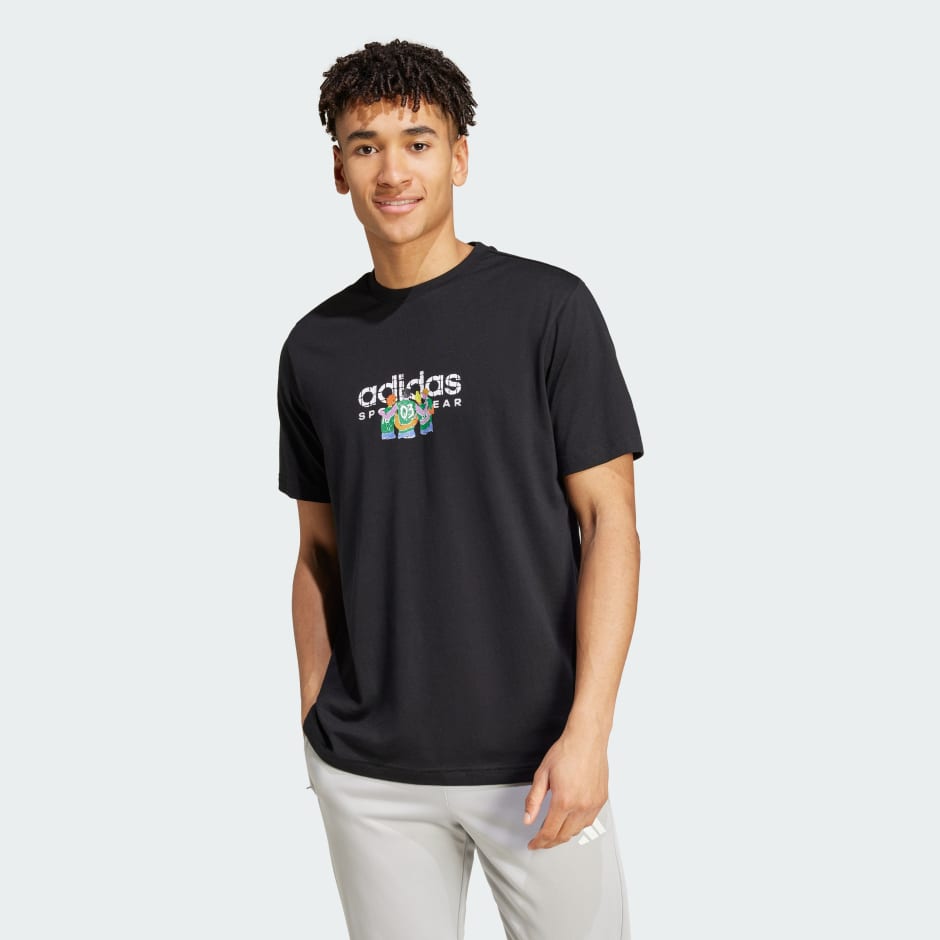 Adidas Codes Linear Graphic Tee