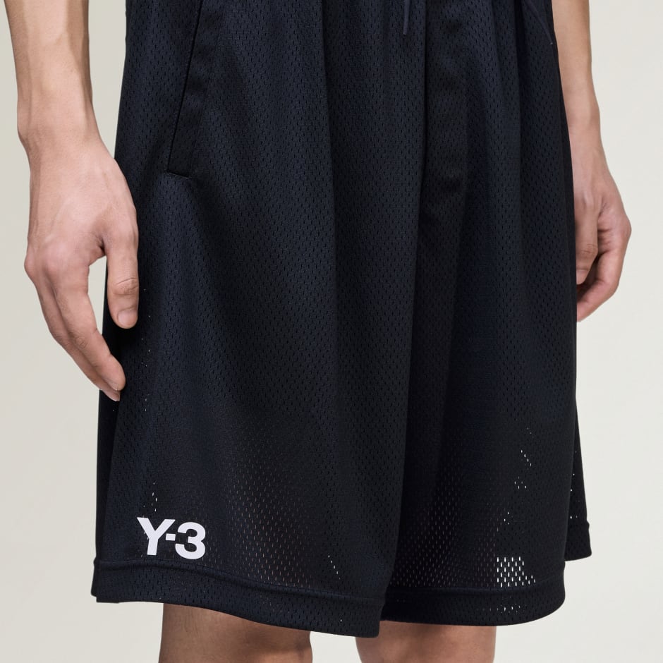 PANTALONI SCURȚI Y-3 MESH