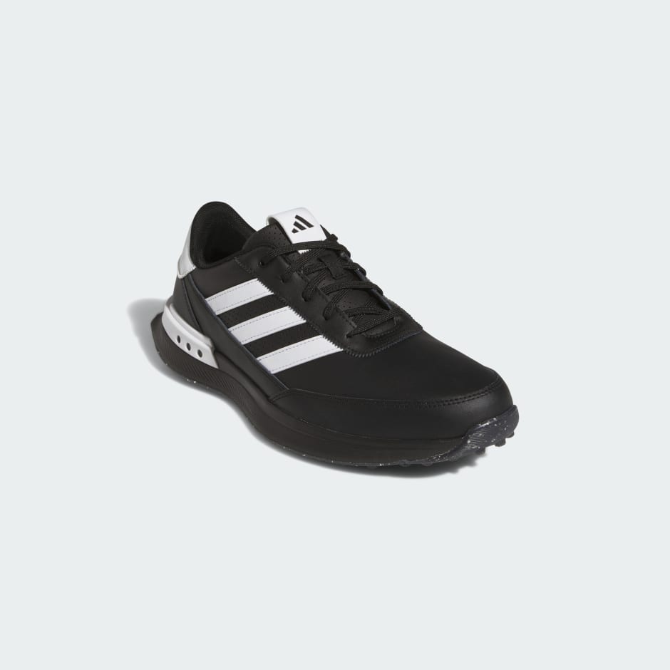 Shoes - S2G Spikeless Leather 24 Golf Shoes - Black | adidas South Africa