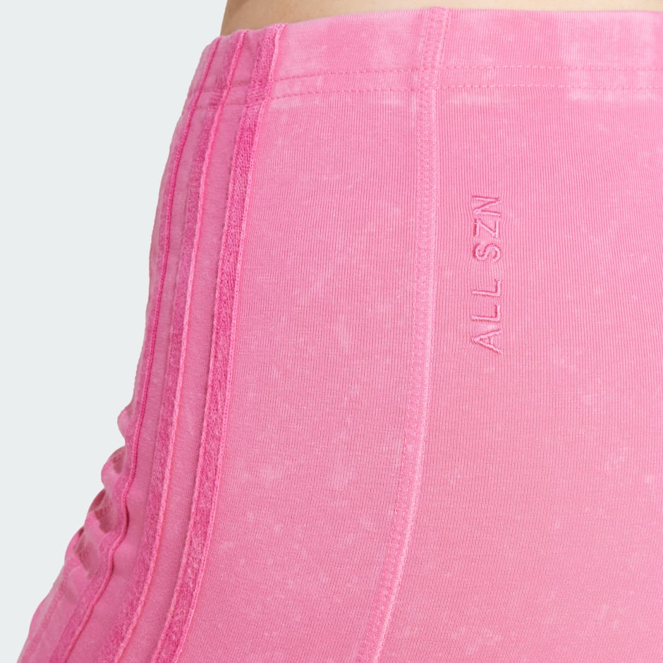 ALL SZN 3-Stripes Garment Wash Bike Shorts