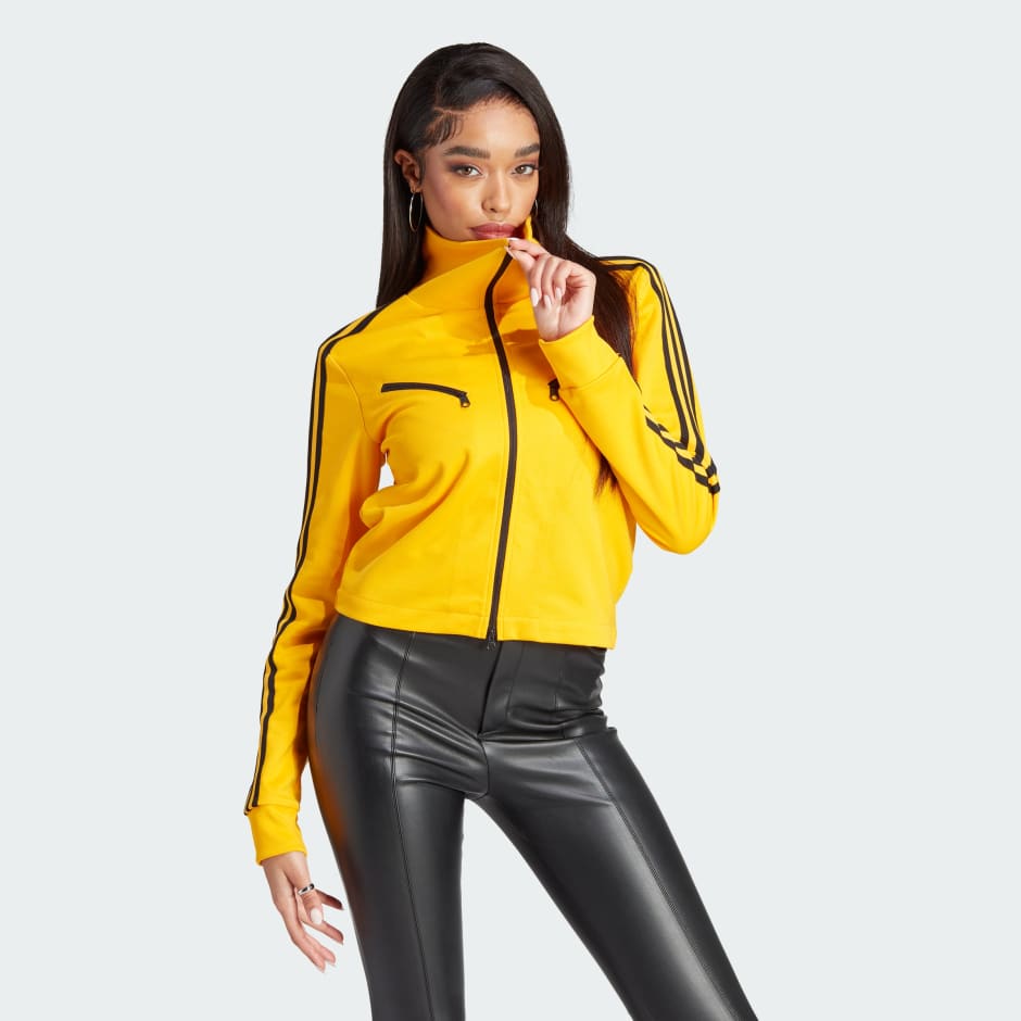Women's Clothing - Version Track Top - Yellow adidas Qatar