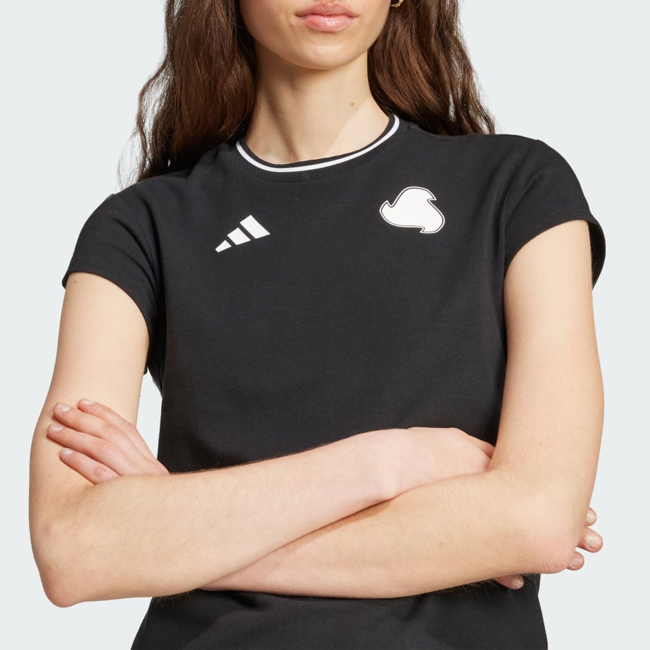 تيشيرت Tiro Cut 3-Stripes Cotton Baby