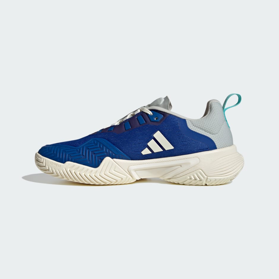 adidas Barricade Parley Men's Tennis Shoe (White/Blue