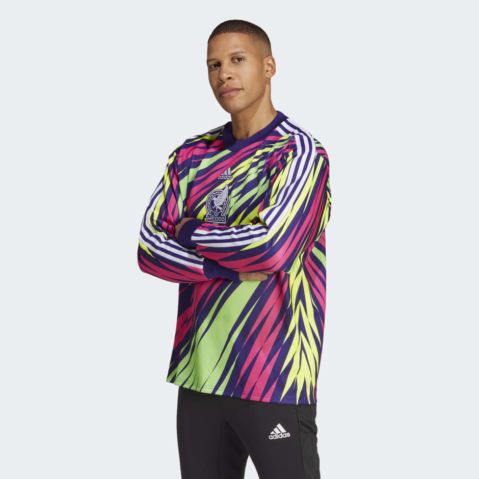 adidas Mexico Icon Goalkeeper Jersey Purple adidas BH