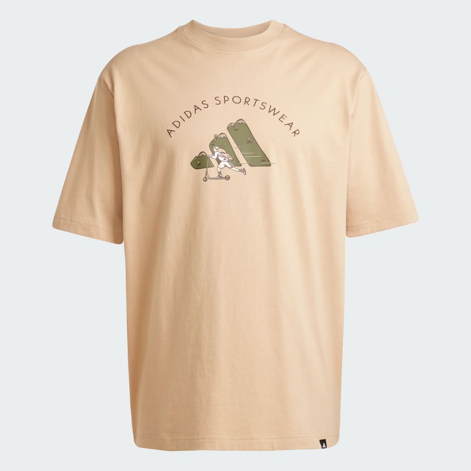 Codes Doodle Scooter Graphic Tee