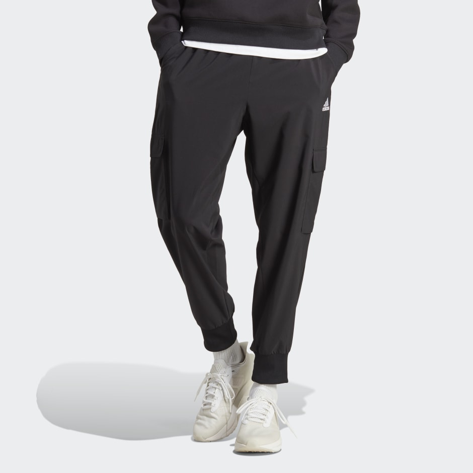 Adidas essential woven pants best sale