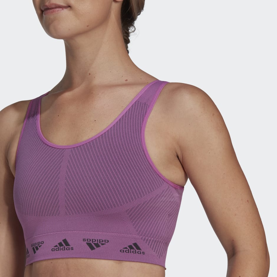 Adidas Women's Sports Bra Sport Aeroknit Light Support Bra 161252