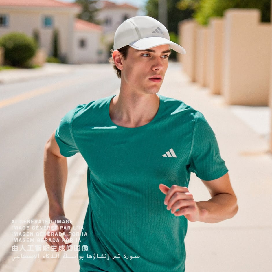 Running AEROREADY Four-Panel Mesh Cap